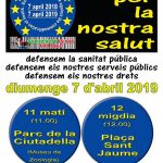 En defensa de la sanitat pública ens manifestem el 7 d’abril